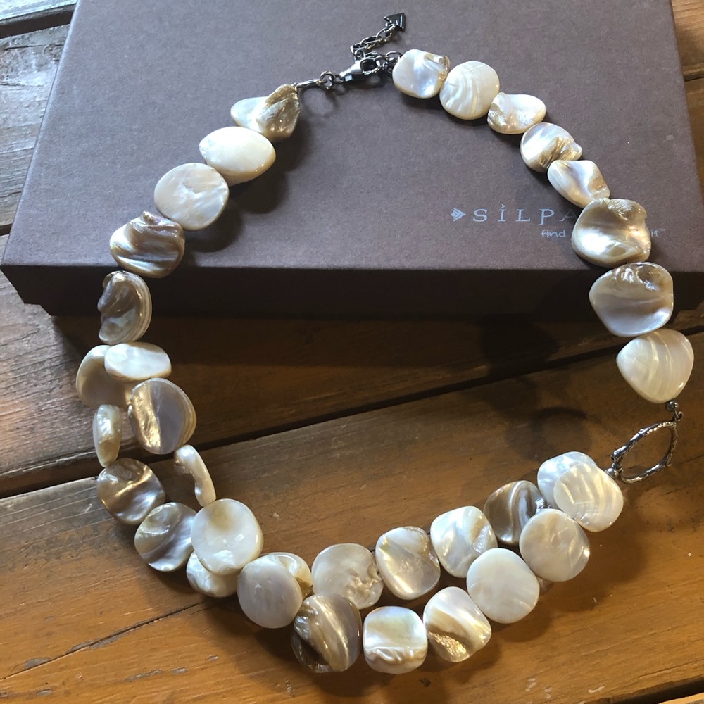 Silpada Mother-Of-Pearl Necklace